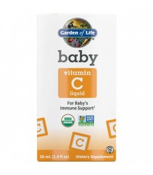 Baby organic vitamin C 1.9oz LIQUID - 56ml.